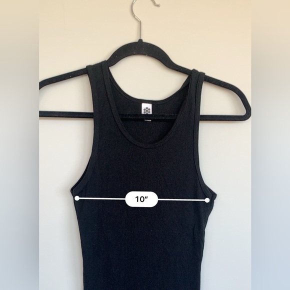 New American Apparel Women's Classic Rib Knit Tank Top- large and XL available - Picture 5 of 5